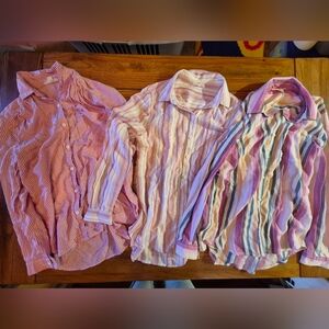 3 Beachlunchlounge Button Up Shirt LOT